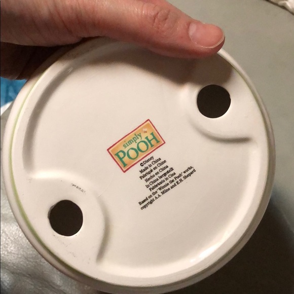 Disney Simply Pooh ceramic toothbrush cup set new - Picture 7 of 7